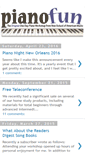 Mobile Screenshot of blog.pianofun.com